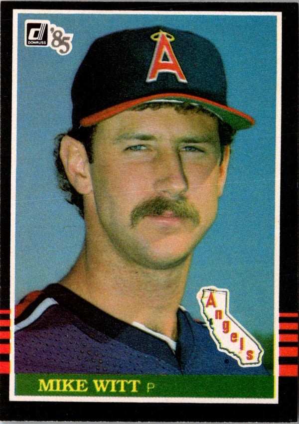 1985 Donruss Mike Witt #108