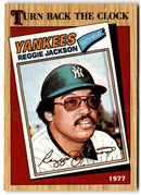 1987 Topps Reggie Jackson