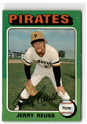 1975 Topps Jerry Reuss #124 EXMT