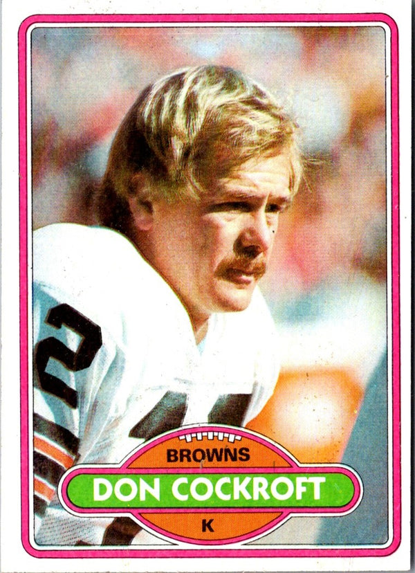 1980 Topps Don Cockroft #89 NM-MT