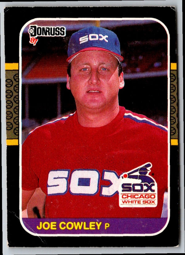 1987 Leaf Joe Cowley #240