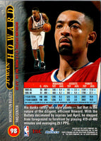 1996 Stadium Club Juwan Howard #98