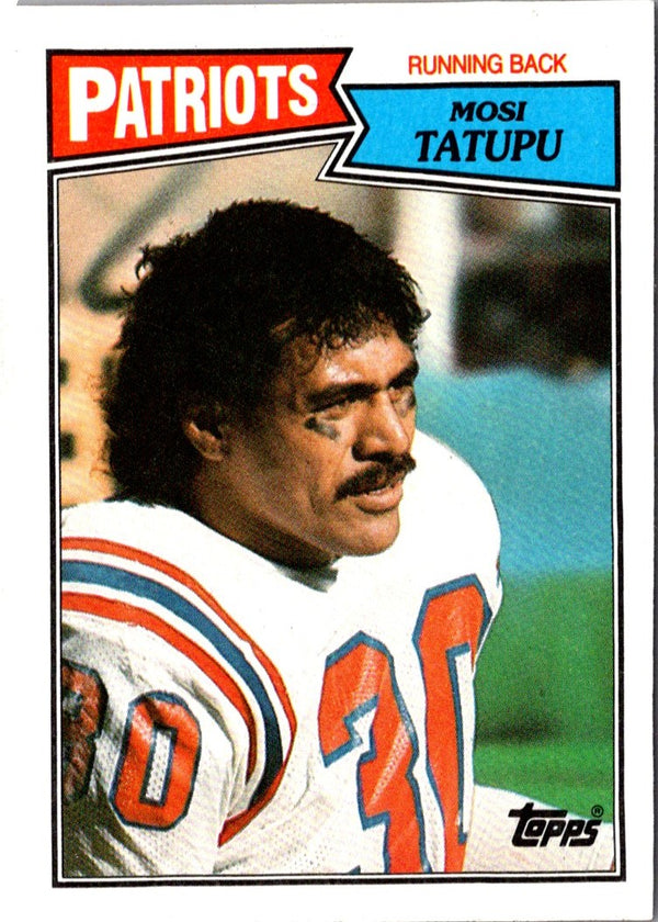 1987 Topps Mosi Tatupu #100
