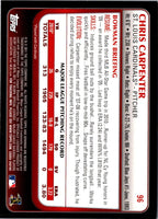 2011 Bowman Chris Carpenter #96