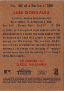 2006 Bowman Heritage Luis Gonzalez