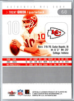 2004 Fleer Authentix Trent Green #68