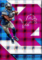 2016 Panini Unparalleled Ameer Abdullah #88