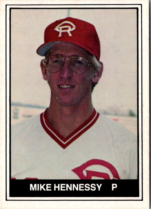 1982 TCMA Cedar Rapids Reds Mike Hennessey #9