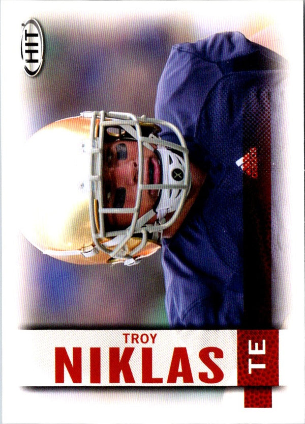 2014 SAGE HIT Troy Niklas #136