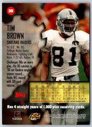 1997 Topps Stadium Club Football Tim Brown