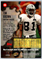 1997 Topps Stadium Club Football Tim Brown #39