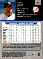 2000 Topps Subway Series Luis Sojo #31