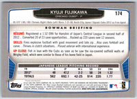 2013 Bowman Kyuji Fujikawa #174
