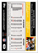 2005 Topps Allen Rossum