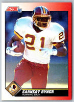 1991 Score Earnest Byner #125