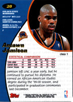 2000 Topps Gold Label Class 2 Antawn Jamison #20