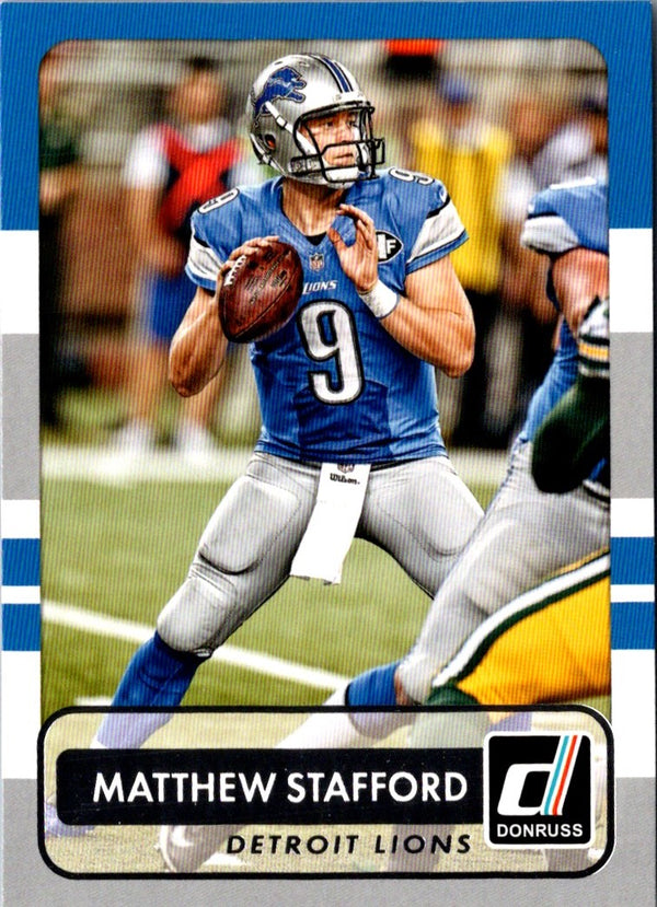 2015 Donruss Matthew Stafford #19