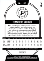 2020 Hoops Domantas Sabonis #100
