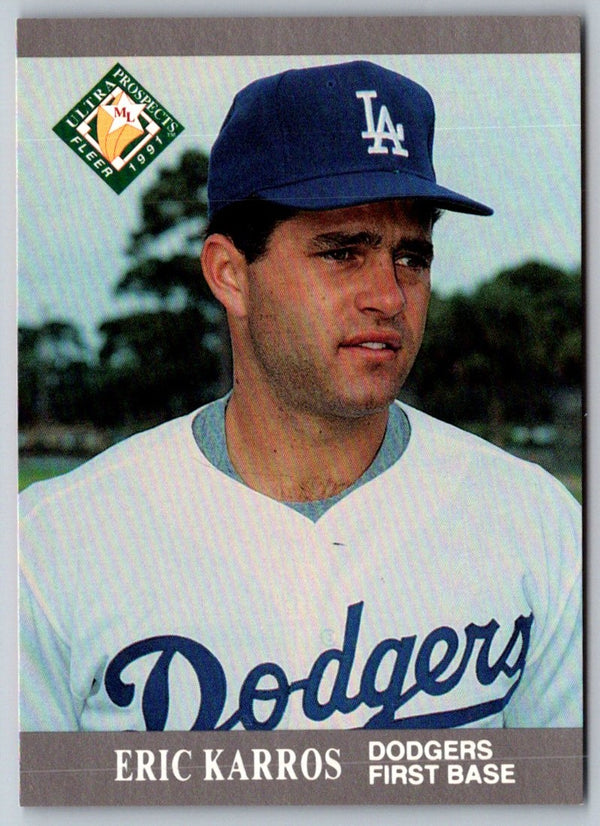 1991 Ultra Eric Karros #380 Rookie