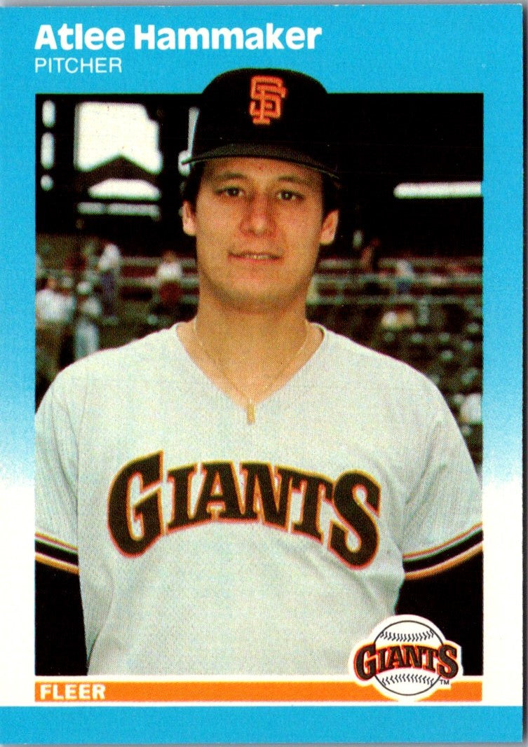 1987 Fleer Update Atlee Hammaker