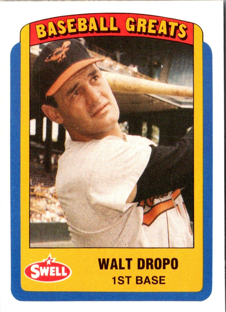 1990 Swell Baseball Greats Walt Dropo