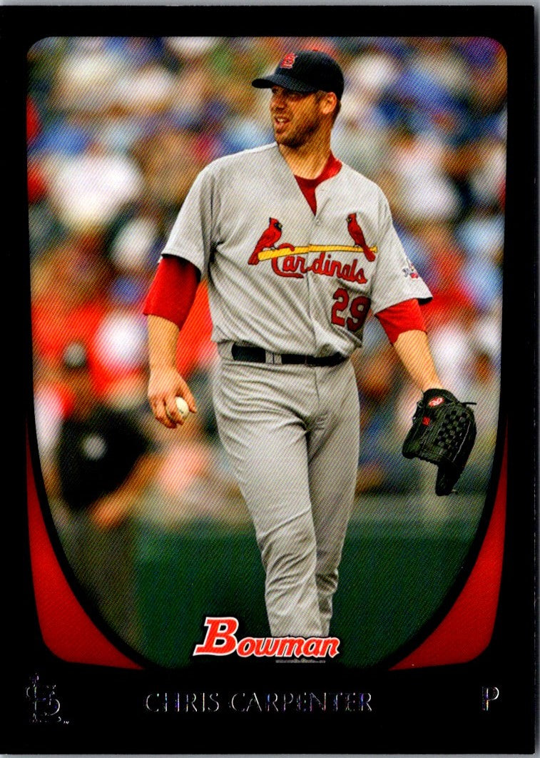 2011 Bowman Chris Carpenter