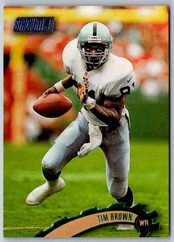 1997 Topps Stadium Club Football Tim Brown #39