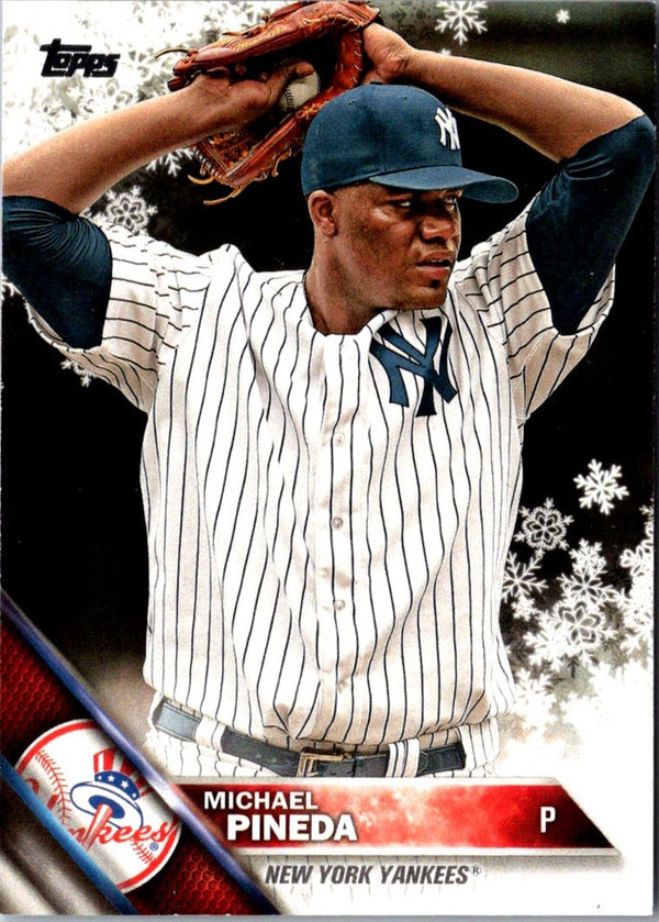 2016 Topps Holiday Baseball Michael Pineda #HMW142