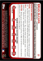 2011 Bowman Brian McCann #23