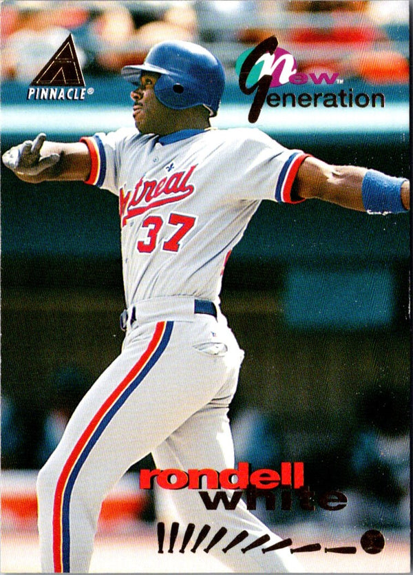 1994 Pinnacle New Generation Rondell White #NG19