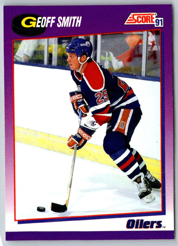 1991 Score Geoff Smith #87