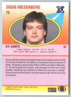 1990 Fleer Doug Riesenberg #75 Rookie