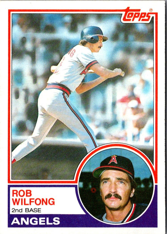 1983 Topps Rob Wilfong #158