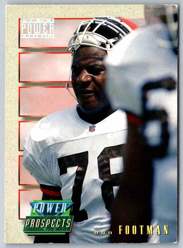 1990 Proset Dan Footman #PP52