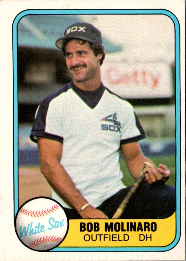 1981 Fleer Bob Molinaro #340