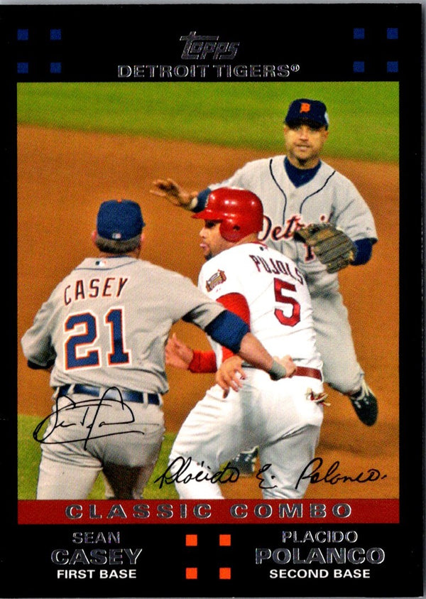 2007 Topps Classic Combo Casey & Polanco #653