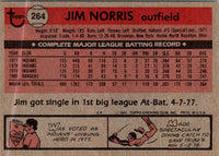 1981 Topps Jim Norris #264