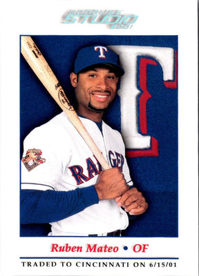 2001 Donruss Ruben Mateo #117
