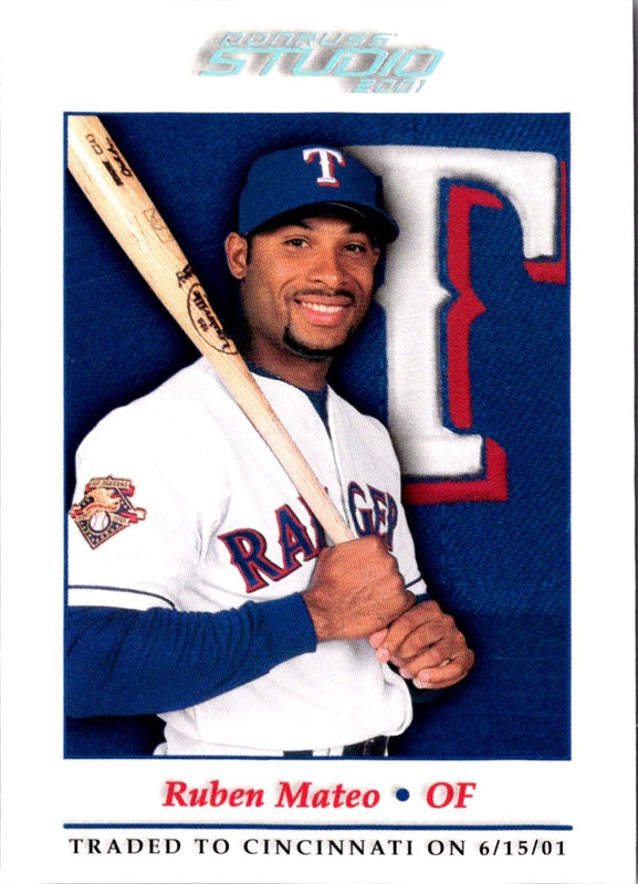 2001 Donruss Ruben Mateo #117