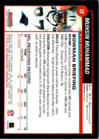 2002 Bowman Muhsin Muhammad #22