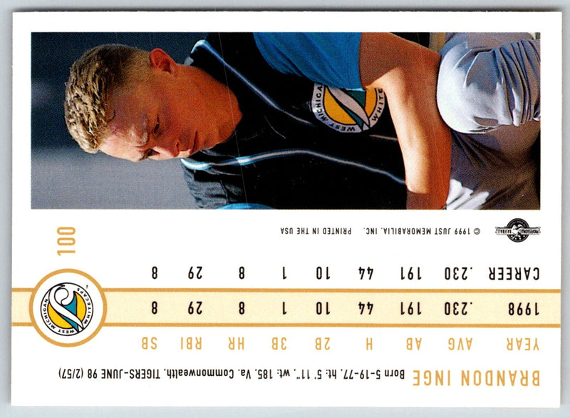 1999 Just Brandon Inge