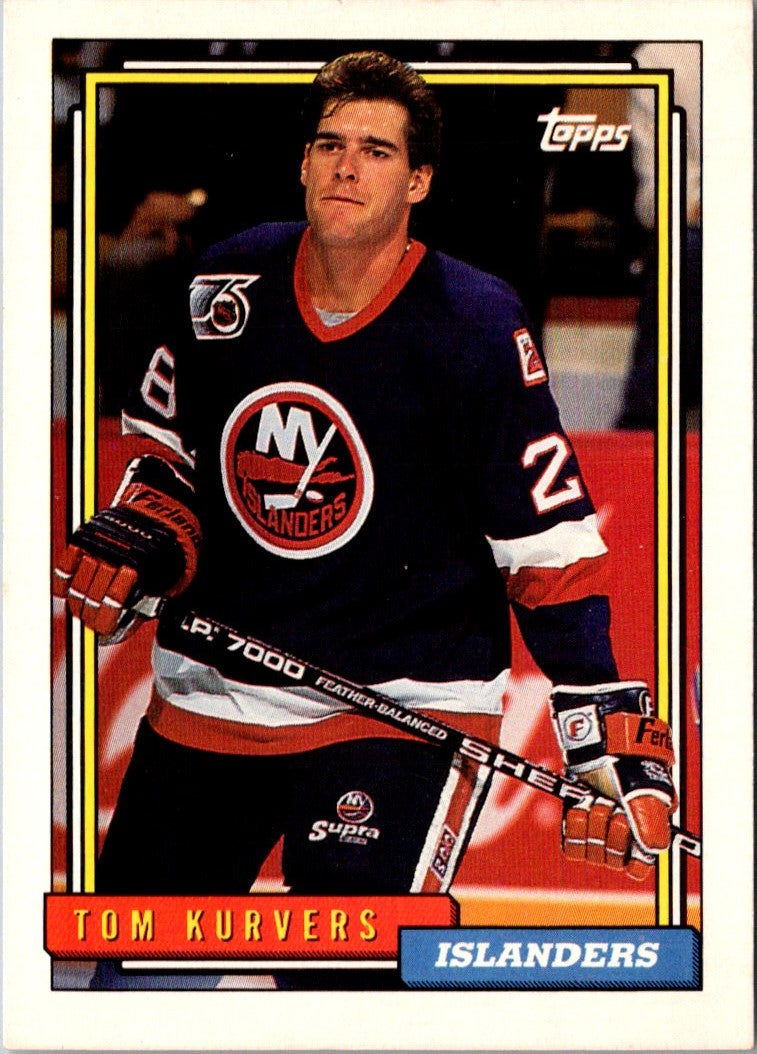 1992 Topps Tom Kurvers