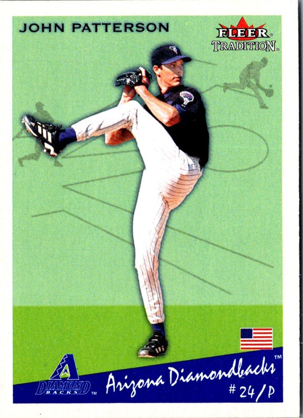 2002 Fleer Tradition Update John Patterson #U274