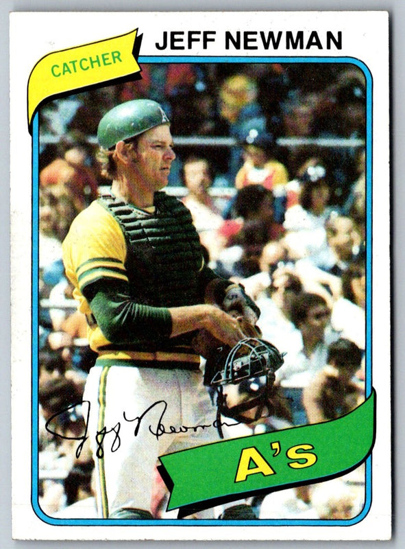 1980 O-Pee-Chee Jeff Newman #18