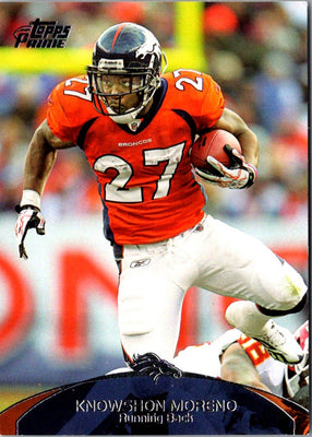 2011 Topps Prime Knowshon Moreno #92