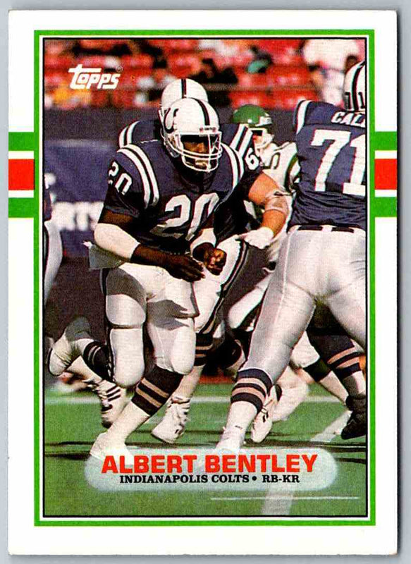 1989 Topps Albert Bentley #216