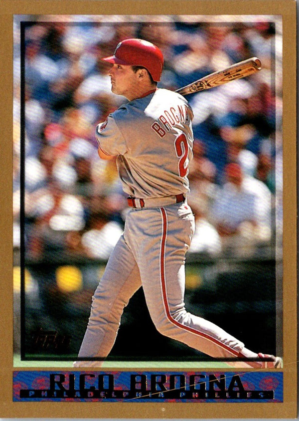 1998 Topps Rico Brogna #123