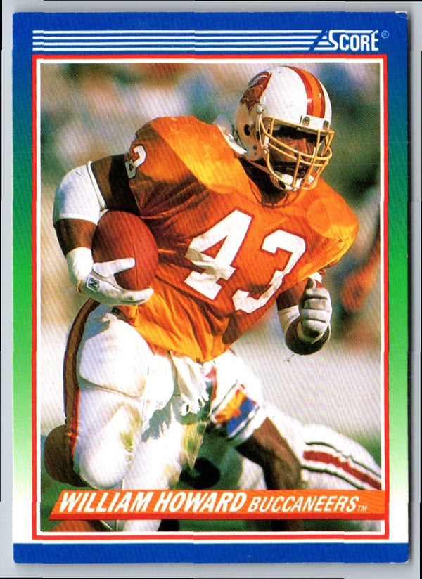 1990 Score William Howard #427 Rookie