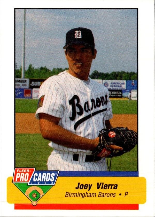 1994 Fleer ProCards Joey Vierra #623