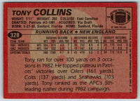1983 Topps Tony Collins #328